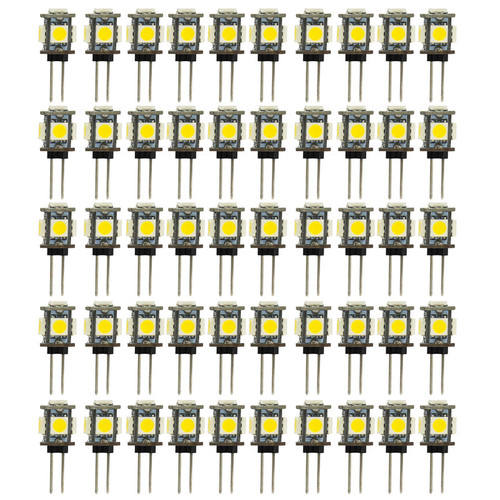 لامپ سوزنی ال ای دی 1.2 وات پایه G4 برند اف اس پی بسته 50 عددی