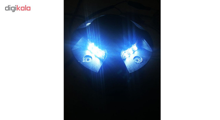 چراغ دفنی ال ای دی 6 وات نور سفید مدل 4 طرفه