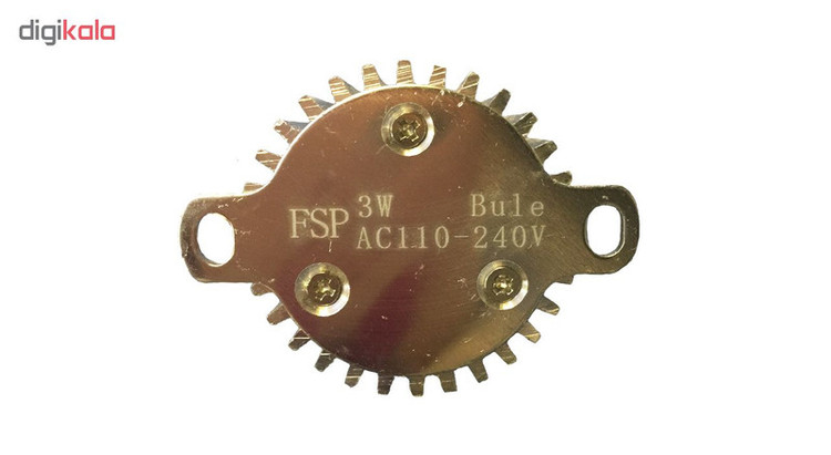 چراغ ال ای دی 3 وات اف اس پی مدل کریستالی بسته دو عددی