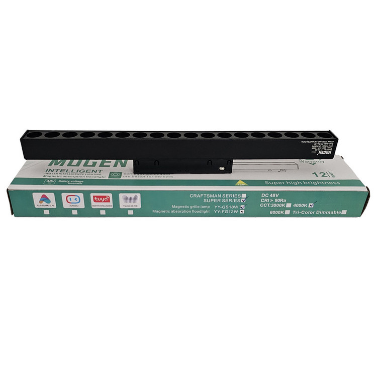 چراغ خطی نقطه ای مگنتی ریلی 18 وات برند موگن کد YY-GS-18W