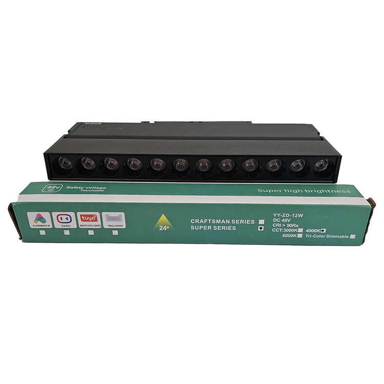 چراغ خطی مگنتی ریلی قابل تنظیم 12 وات برند موگن کد YY-ZD-12W