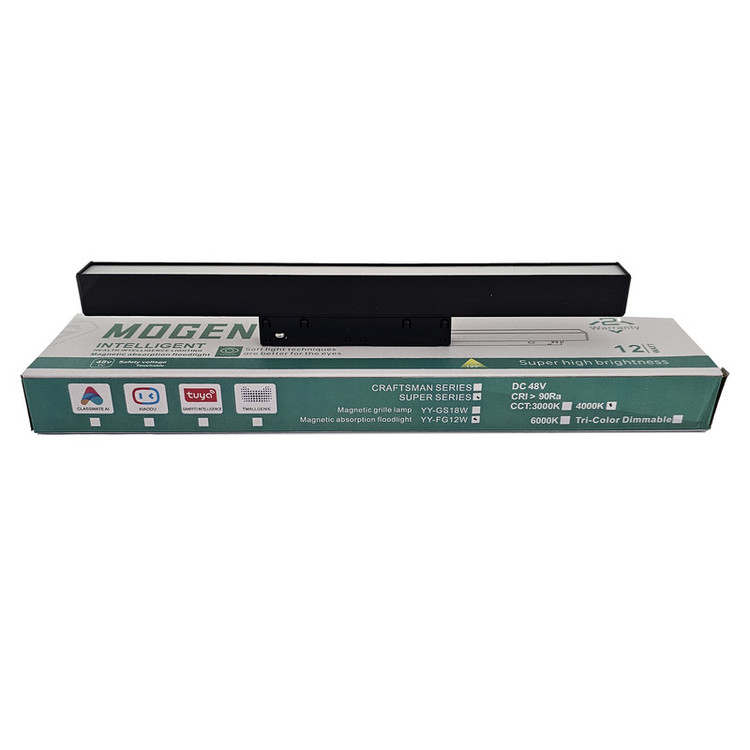 چراغ خطی مگنتی ریلی 12 وات برند موگن کد YY-FG-12W