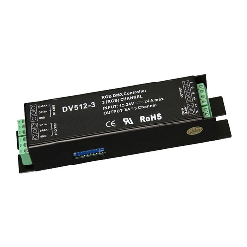 کنترل کننده نور DMX مدل DV512-3