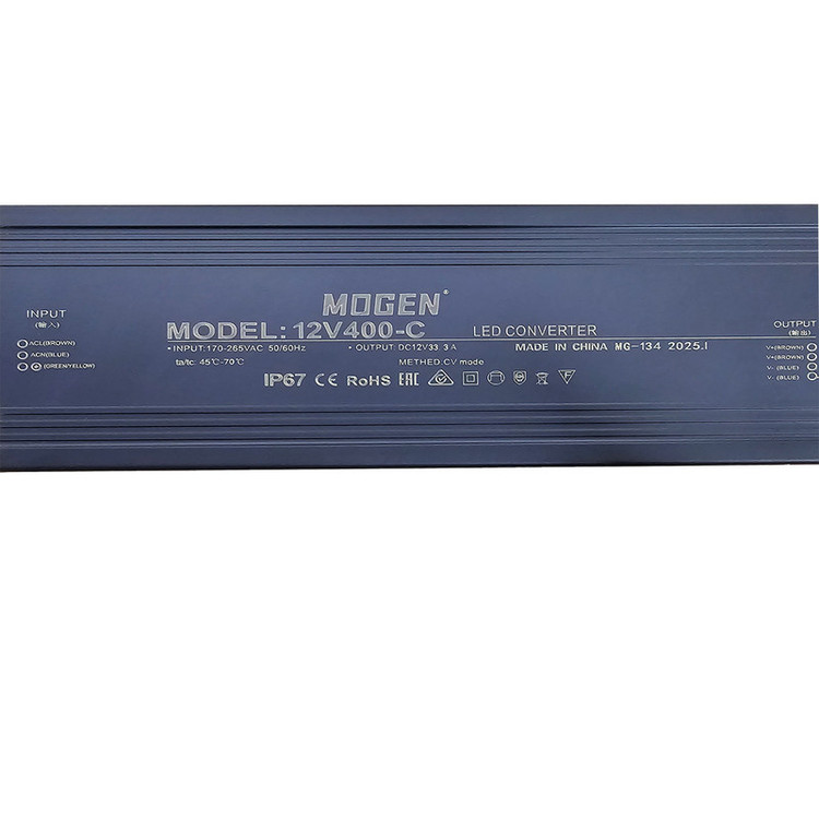 منبع تغذیه ضد آب 12 ولت موگن مدل 12V400-C