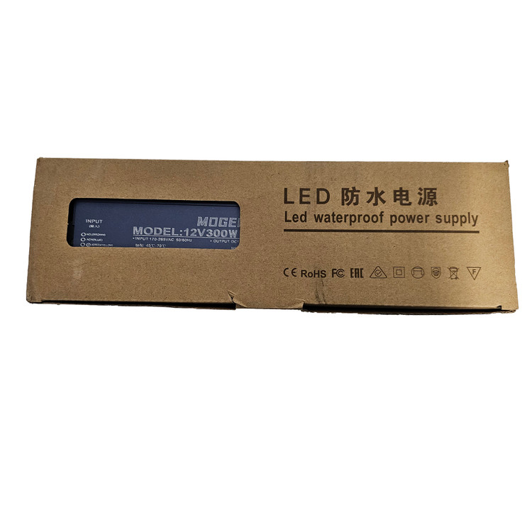 منبع تغذیه ضد آب 12 ولت موگن مدل 12v300w