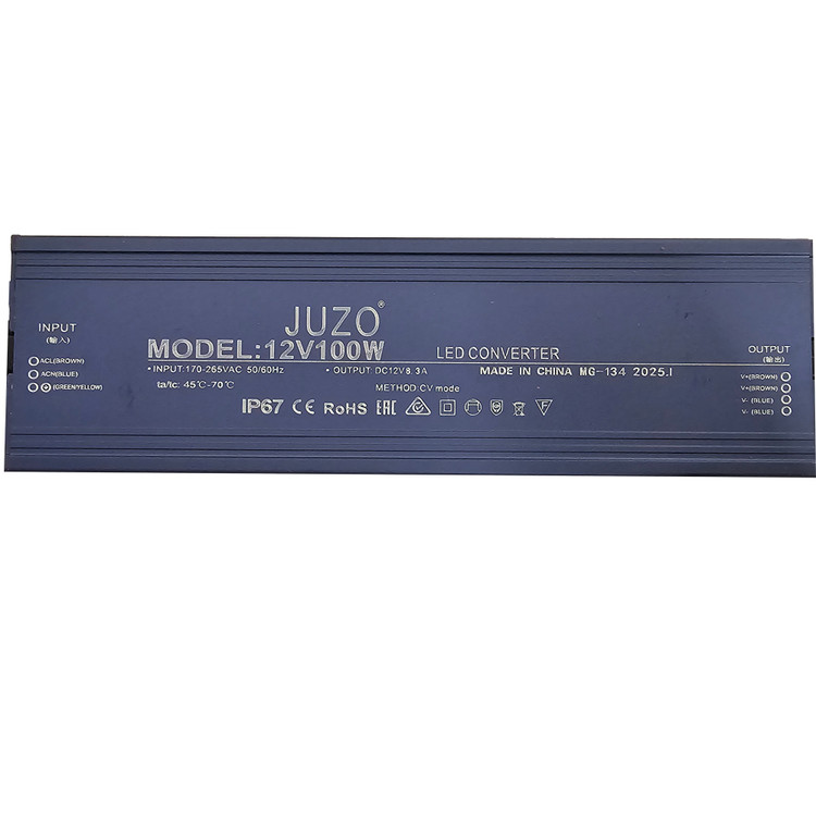 منبع تغذیه ضد آب 12 ولت موگن مدل 12v100w