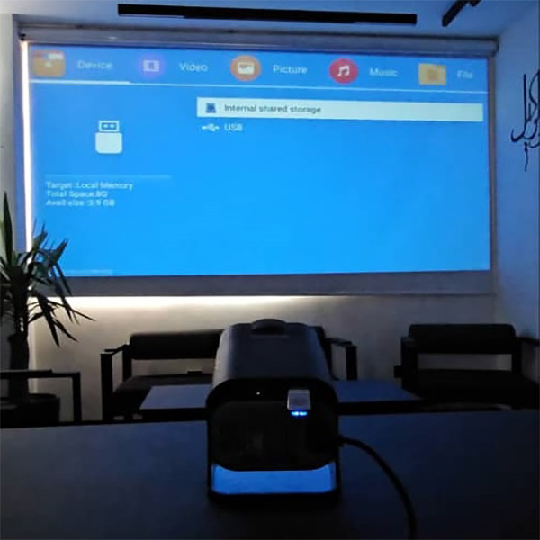 ویدیو پروژکتور اف اس پی مدل FSP-G320mini به همراه دو دسته بازی
